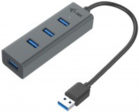 Фото - Картридер / USB-хаб i-Tec USB 3.0 Metal HUB 4 Port 