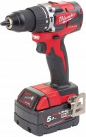 Фото - Дрель / шуруповерт Milwaukee M18 CBLPD-502C 