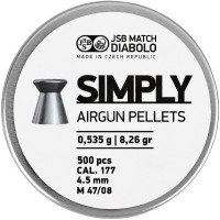 Фото - Пули и патроны JSB Simply 4.5 mm 0.535 g 500 pcs 