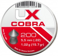 Фото - Пули и патроны Umarex UX Cobra 5.5 mm 1.02 g 200 pcs 