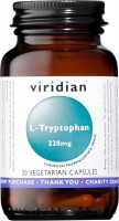 Фото - Аминокислоты Viridian Nutrition L-Tryptophan 220 mg 30 cap 