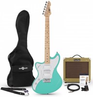 Фото - Гитара Gear4music Seattle Left Handed Electric Guitar SubZero V35RG Amp Pack 