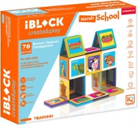 Фото - Конструктор iBlock Magnetic School PL-921-243