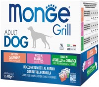 Фото - Корм для собак Monge Grill Pouches Lamb/Vegetables/Pork/Salmon 12 pcs 12 шт