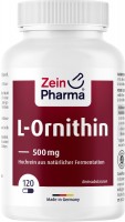 Фото - Аминокислоты ZeinPharma L-Ornithin 500 mg 120 cap 