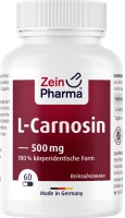 Фото - Аминокислоты ZeinPharma L-Carnosin 500 mg 60 cap 