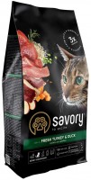 Фото - Корм для кошек Savory Adult Cat Gourmand Fresh Turkey/Duck  2 kg