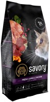 Фото - Корм для кошек Savory Adult Cat Steril Fresh Lamb/Chicken  2 kg