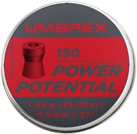 Фото - Пули и патроны Umarex Power Potential 5.5 mm 1.64 g 150 pcs 