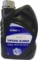 Фото - Моторное масло Lotos Superol Alanda 15W-40 1 л