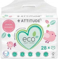 Фото - Подгузники Attitude Eco Diapers NB / 28 pcs 