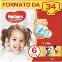 Фото - Подгузники Huggies Ultra Comfort 6 / 34 pcs 