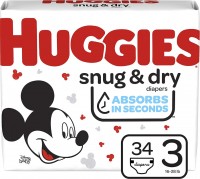 Фото - Подгузники Huggies Snug and Dry 3 / 34 pcs 