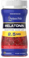 Фото - Аминокислоты Puritans Pride Melatonin 2.5 mg 60 tab 