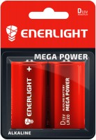 Фото - Аккумулятор / батарейка Enerlight Mega Power 2xD 