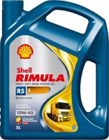 Фото - Моторное масло Shell Rimula R5 E 10W-40 5 л