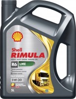 Фото - Моторное масло Shell Rimula R6 LME 5W-30 5 л