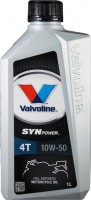 Фото - Моторное масло Valvoline Synpower 4T 10W-50 1 л