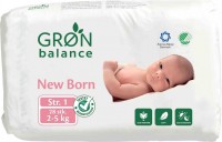 Фото - Подгузники Gron Balance Diapers 1 / 28 pcs 