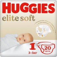 Фото - Подгузники Huggies Elite Soft 1 / 20 pcs 