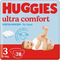 Подгузники Huggies Ultra Comfort Boy 3 / 78 pcs 