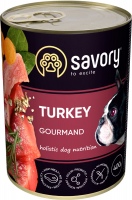 Фото - Корм для собак Savory Gourmand Turkey Pate 