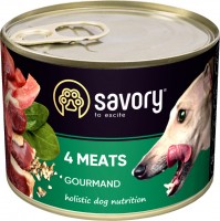 Фото - Корм для собак Savory Gourmand 4 Meats Pate 