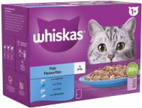 Фото - Корм для кошек Whiskas 1+ Fish Favourites in Jelly  96 pcs