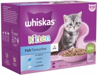 Фото - Корм для кошек Whiskas Kitten Fish Favourites in Jelly  12 pcs