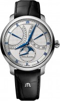 Фото - Наручные часы Maurice Lacroix Masterpiece Moonphase Retrograde MP6608-SS001-110-1 