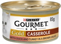 Фото - Корм для кошек Gourmet Gold Casserole Duck/Turkey 