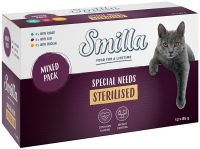 Фото - Корм для кошек Smilla Adult Sterilised Pouch  12 pcs