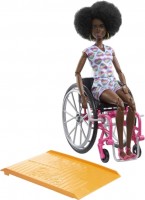 Фото - Кукла Barbie Doll With Wheelchair and Ramp HJT14 