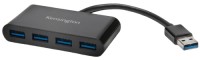 Фото - Картридер / USB-хаб Kensington UH4000 4-port USB 3.0 Hub 