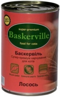Фото - Корм для кошек Baskerville Cat Can with Salmon 400 g