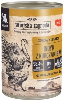 Фото - Корм для кошек Wiejska Zagroda Kitten Canned Turkey with Chicken  400 g