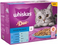 Фото - Корм для кошек Whiskas Duo Ocean Delights in Jelly  96 pcs