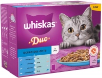 Фото - Корм для кошек Whiskas Duo Ocean Delights in Jelly  48 pcs