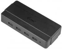 Фото - Картридер / USB-хаб i-Tec USB 3.0 Charging HUB 4 Port + Power Adapter 