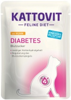 Фото - Корм для кошек Kattovit Diabetes Pouch with Chicken  48 pcs