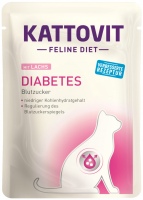 Фото - Корм для кошек Kattovit Diabetes Pouch with Salmon  6 pcs