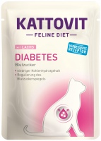 Фото - Корм для кошек Kattovit Diabetes Pouch with Salmon  12 pcs