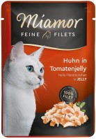 Фото - Корм для кошек Miamor Fine Fillets in Jelly Chicken/Tomatoes  6 pcs