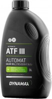 Фото - Трансмиссионное масло Dynamax Automatic ATF III 1 л