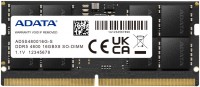 Фото - Оперативная память A-Data SO-DIMM DDR5 1x16Gb AD5S480016G-S