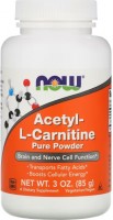 Фото - Сжигатель жира Now Acetyl L-Carnitine Pure Powder 85 g 85 г
