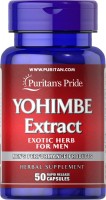 Фото - Сжигатель жира Puritans Pride Yohimbe Extract 50 cap 50 шт
