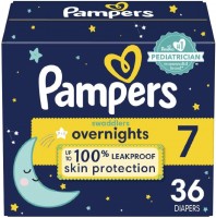 Фото - Подгузники Pampers Swaddlers Overnights 7 / 36 pcs 