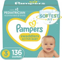 Фото - Подгузники Pampers Swaddlers 3 / 136 pcs 