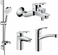 Фото - Набор смесителей Hansgrohe Logis Loop 1302019